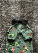 Load image into Gallery viewer, Long shirt collar sweater - Dinos