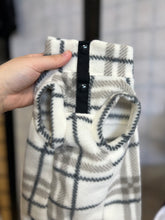 Load image into Gallery viewer, Kiwi - White check cami sleeves LARGE READY TO SHIP