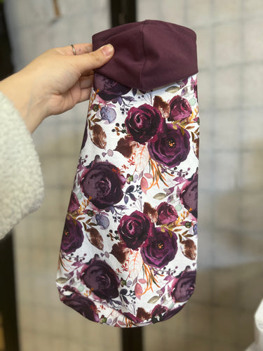 READY TO SHIP Hooded Camisole - Autumn Flowers LARGE 