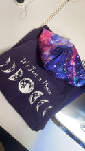 Load image into Gallery viewer, Long hooded sweater - Galaxy 🌌 Abracadabra