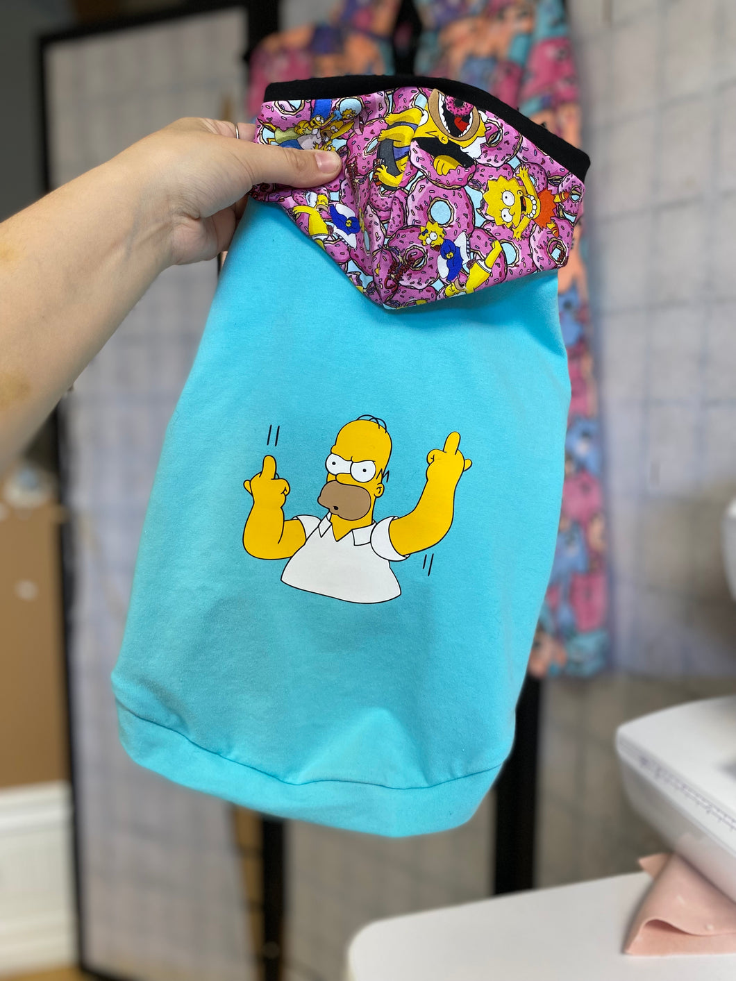 Long Hooded Sweater - Homer 🖕