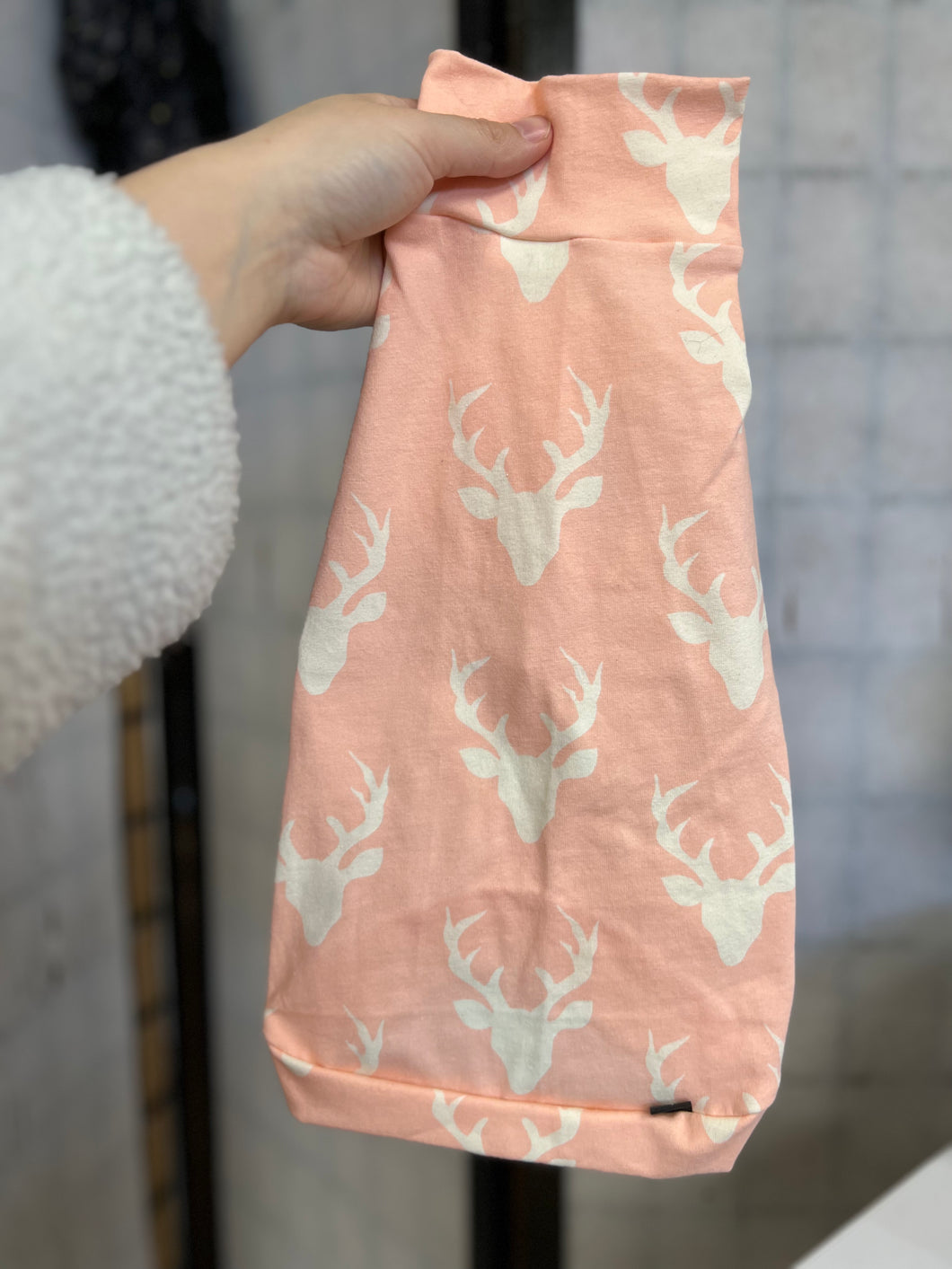 Turtleneck READY TO GO - DEER cream pink