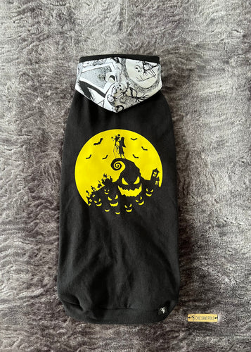 Chandail long à capuche - Yellow Moon Jack