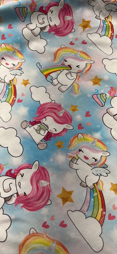 Hooded Camisole - Completely Unicorns I DO WHAT I WANT + multi-colored shiny effect hood