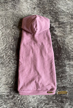 Load image into Gallery viewer, Long Hooded Sweater - Mauve Pink &amp; Striped