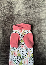 Charger l&#39;image dans la galerie, Chandail  long à capuche - Fleuri dots