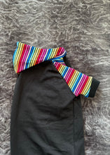 Load image into Gallery viewer, Raglan Hooded - Multi-Colored Striped