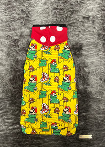 Long Hooded Sweater - Plumber