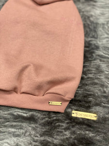 Long sleeve hoodie - OLD PINK